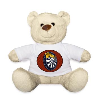 Dart Bulls eye Quel Pop Art - Nounours - blanc - Devant