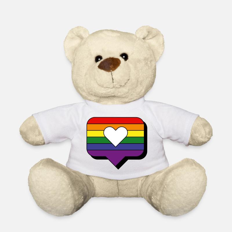 I love Pride - Teddy - Weiß
