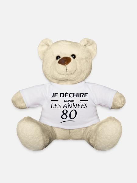 JE DECHIRE DEPUIS LES ANNEE 80 - Nounours - blanc