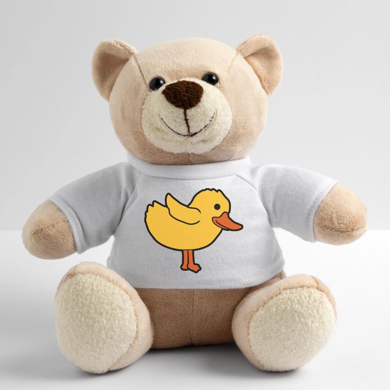 Dessin animé canard mignon poussin Nounours