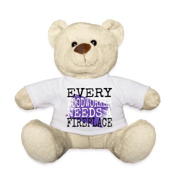 best wood hobbyists jackhammer apprentice - Teddy - Weiß - Vorne