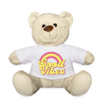 Good Vibes - Teddy - Weiß - Vorne