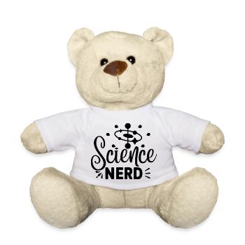 Science Nerd - Nounours - blanc - Devant