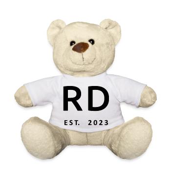 RD Est. 2023 Remise des diplômes Diététiste Cadeau étudiant - Nounours - blanc - Devant
