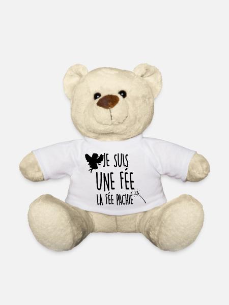 je suis une fée la fée pachié - Nounours - blanc