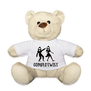 COMPLOTWIST - Nounours - blanc - Devant