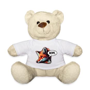 Fuchs Nope - Teddy - Weiß - Vorne