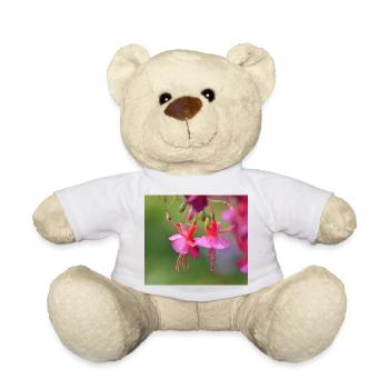 rosa blume - Teddy - Weiß - Vorne