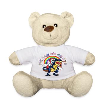 always love you - Teddy Bear - white - Front