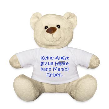 Geburtstag - Teddy - Weiß - Vorne