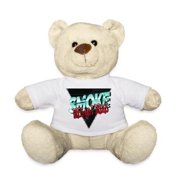 baseballshirt humor funny sayings geek funny quote - Teddy - Weiß - Vorne