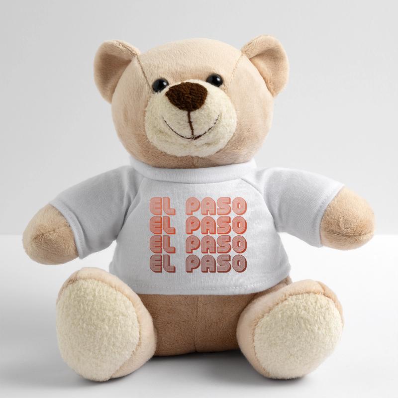 El Paso Gradient Retro Muster Teddy