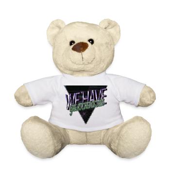 geek bedroom present gift happy birthday present - Teddy Bear - white - Front
