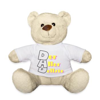 DAD - der aller dollste - Teddy - Weiß - Vorne