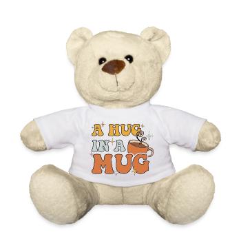 A Hug in a Mug - Teddy Bear - white - Front