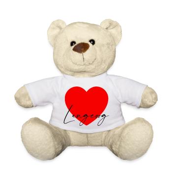 i Love Langeoog - Teddy - Weiß - Vorne