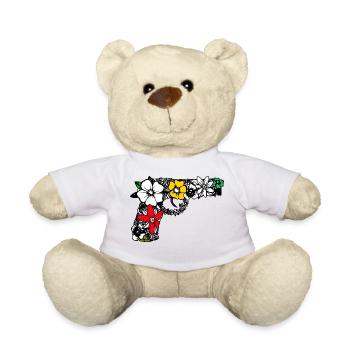 Fusil - Nounours - blanc - Devant