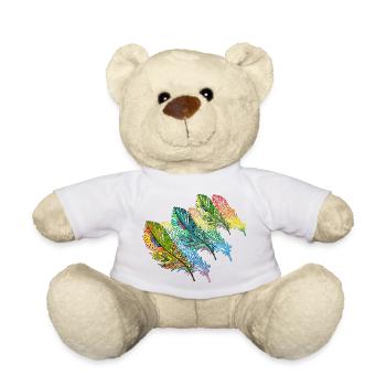 Feder - Teddy - Weiß - Vorne
