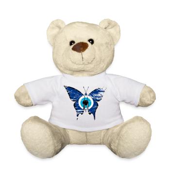 Papillon Nazar utilisé - Nounours - blanc - Devant