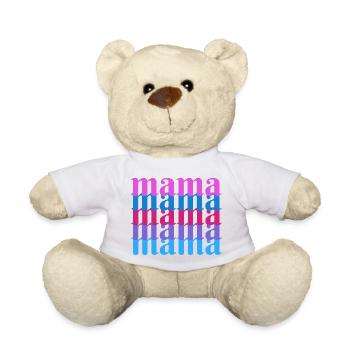 Maman - Nounours - blanc - Devant
