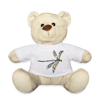 Libellule - Nounours - blanc - Devant