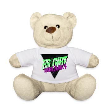 veganismus statement gesundes essen witzig - Teddy - Weiß - Vorne
