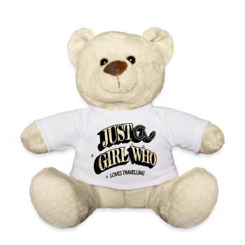 artistic family activity france statement attitude - Teddy Bear - white - Front