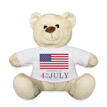Independance Day - Teddy - Weiß - Vorne