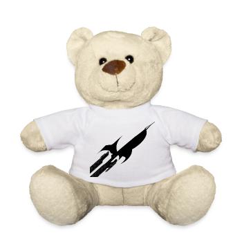 Fusée - Nounours - blanc - Devant