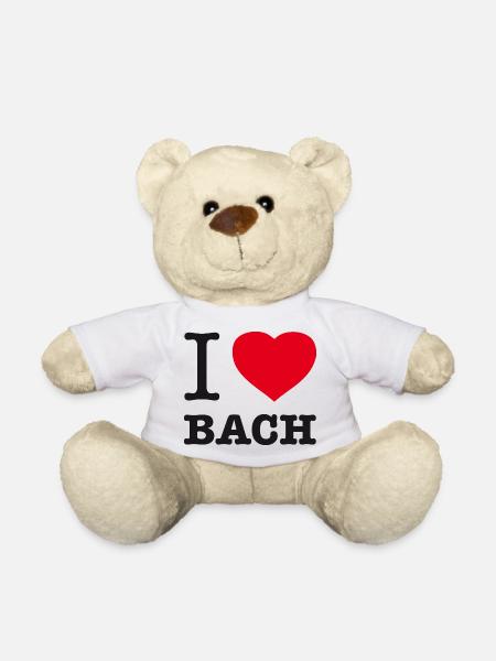 I LOVE BACH - Teddy - Weiß