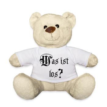 Was ist los? - Teddy - Weiß - Vorne