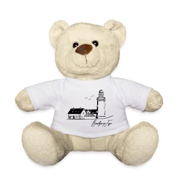 Danemark Bovbjerg Fyr Lighthouse Holiday - Nounours - blanc - Devant
