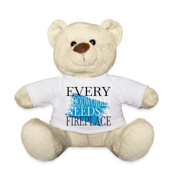 cutter carpenter girl tshirts - Teddy - Weiß - Vorne
