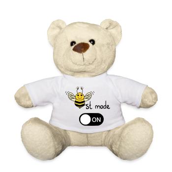 Fitness Motivation - Teddy - Weiß - Vorne