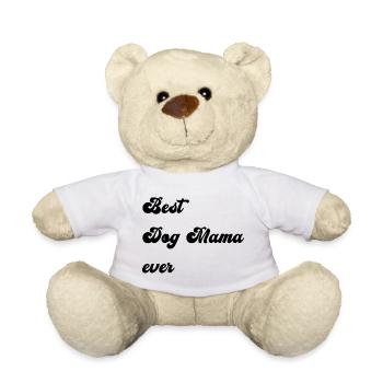 best Dog Mama - Teddy - Weiß - Vorne