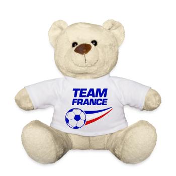 team france soccer - Teddy - Weiß - Vorne
