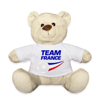 team france soccer - Teddy - Weiß - Vorne