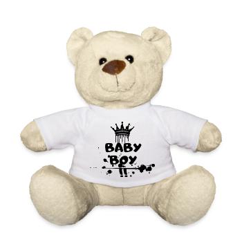 baby boy - Nounours - blanc - Devant
