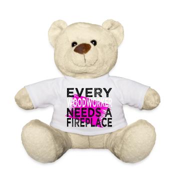 sabrina carpenter tshirts funny woodcutter axes - Teddy - Weiß - Vorne