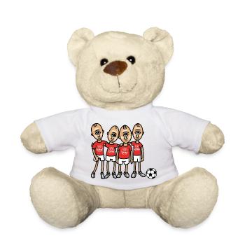 What are you watching!? - Teddy Bear - white - Front