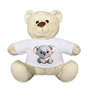 Cute Cartoon Koala - Teddy Bear - white - Front