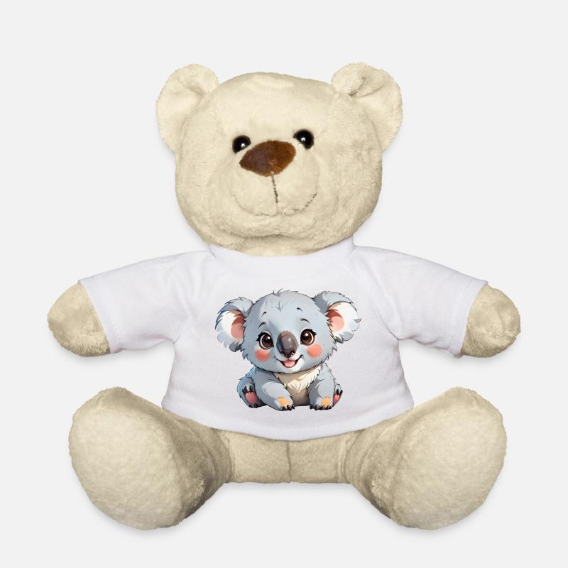 Niedlicher Cartoon-Koala - Teddy - Weiß