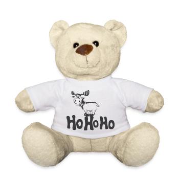 Hohoho drôle renne Noël Noël animaux - Nounours - blanc - Devant