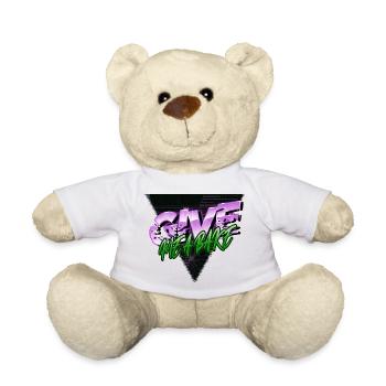 humor gift for chef funny gift vocation - Teddy - Weiß - Vorne