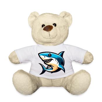 White Shark - Teddy Bear - white - Front