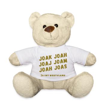 Ja in het West-Vlaams dialect - Nounours - blanc - Devant