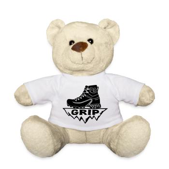 Hiking Shoe [Black] - Teddy Bear - white - Front