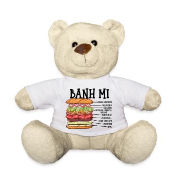 Vietnam Viet Banh Mi Brot Vietnamese I Geschenk - Teddy - Weiß - Vorne