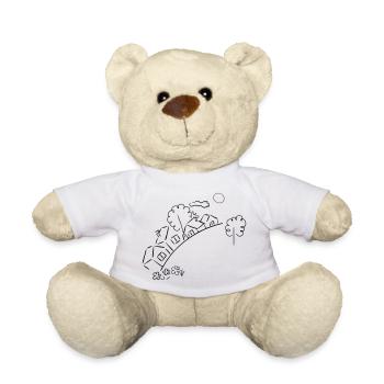die Welt, wie sie mir gefällt - Teddy - Weiß - Vorne