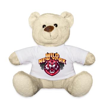 Wilder New Yorker Tiger - Teddy - Weiß - Vorne